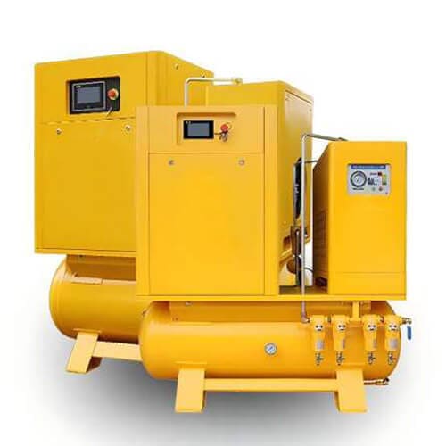 Voltage Customized 220V 380V 440V, 415V,460V, Laser Cutting Compressor with dryer and tank