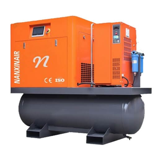 High Working Efficiency and Economical Laser Cutting Compressor with dryer and tank